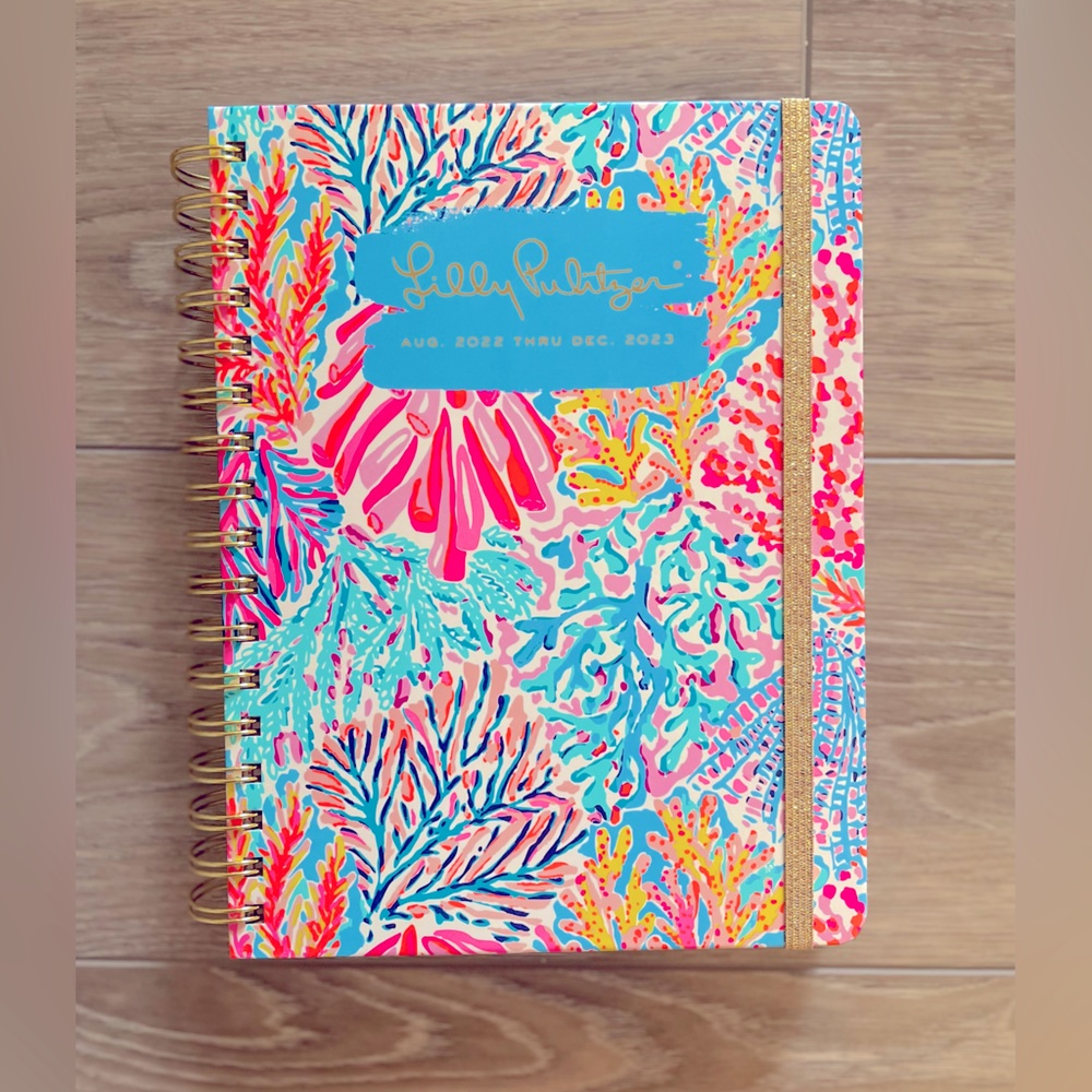 Lilly Pulitzer Planner Organizer Weekly Monthly Notes Schedule Planner NWT